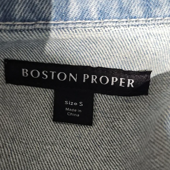 Pearl Embellished Denim Jacket - Picture 9 of 11